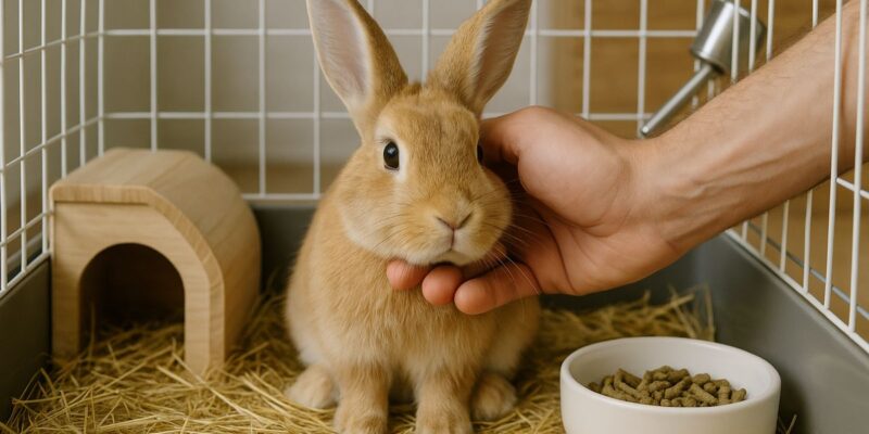 Cuidados esenciales para conejos domésticos felices