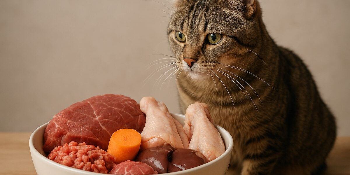 Alimentación BARF en gatos: ventajas y riesgos actuales