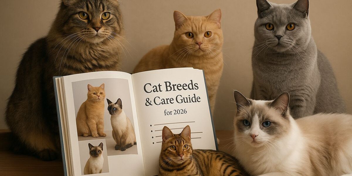 Guía de razas de gatos más populares y sus cuidados en 2026
