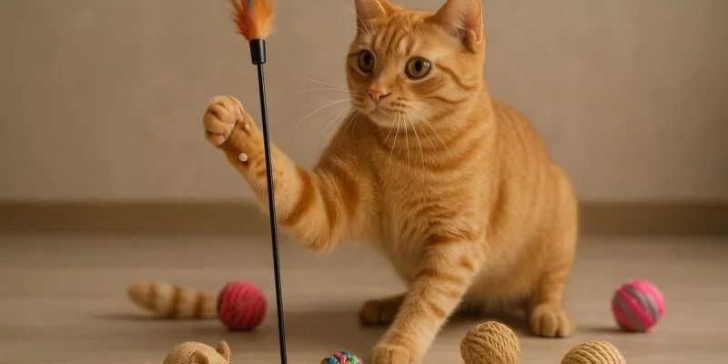 Juguetes imprescindibles para gatos activos y curiosos