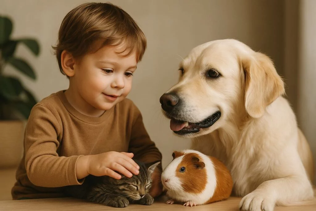 ¿Qué mascota es mejor para niños pequeños? Pros y contras