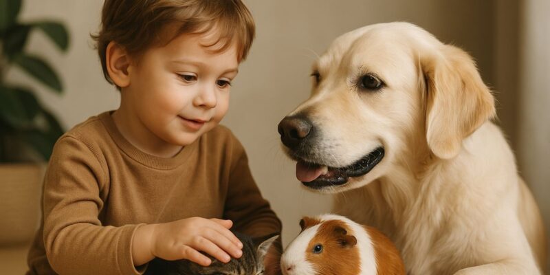 ¿Qué mascota es mejor para niños pequeños? Pros y contras