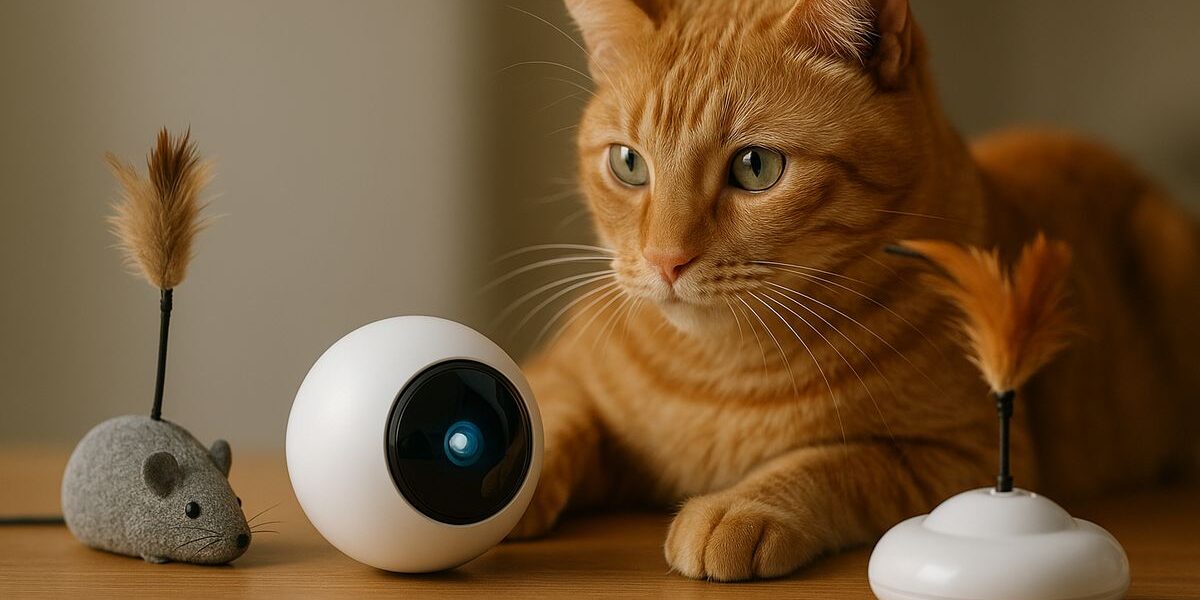 Tendencias 2026 en juguetes interactivos para gatos