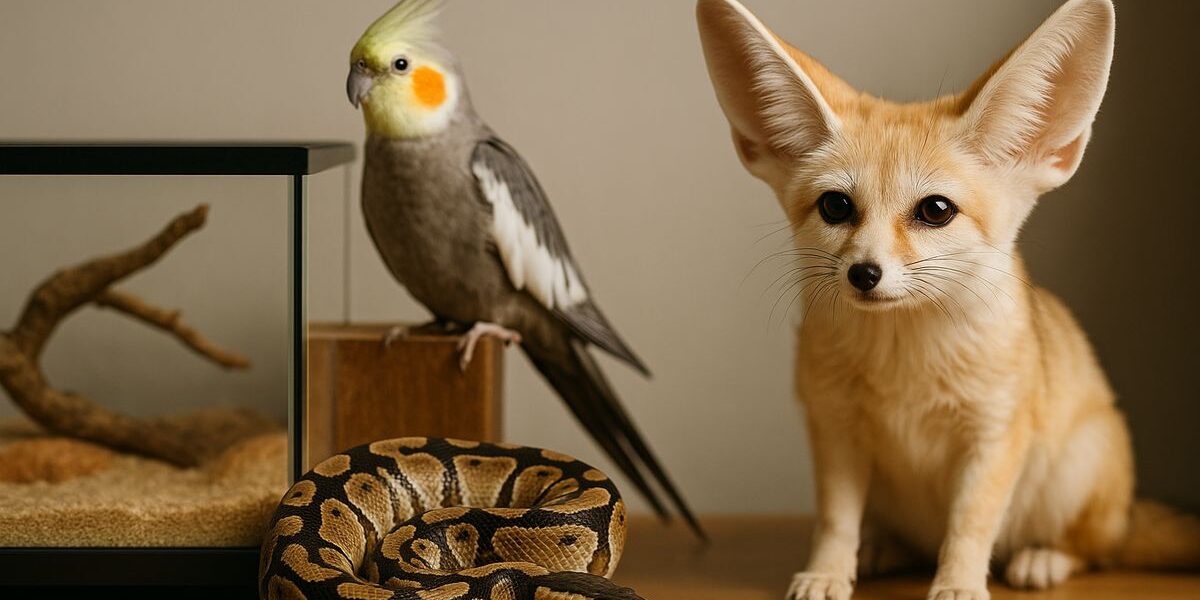 Animales exóticos en casa: ¿qué debes saber antes de adoptarlos?