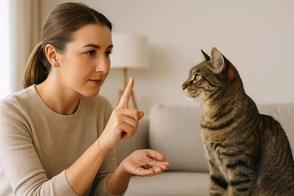 Trucos sencillos para educar a un gato en casa