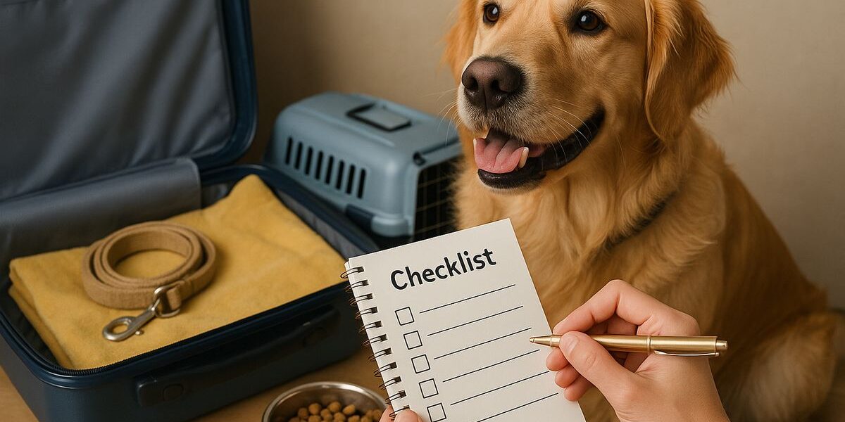 Checklist de viaje: cómo preparar a tu mascota para vacaciones seguras