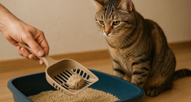 10 errores comunes al limpiar el arenero de tu gato