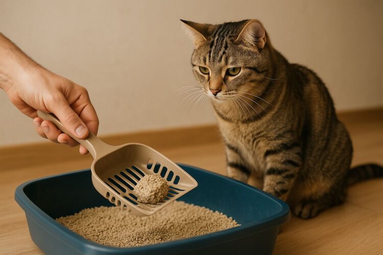 10 errores comunes al limpiar el arenero de tu gato