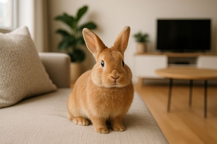 Ventajas de tener un conejo como mascota en un piso