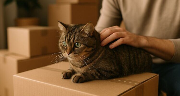 Consejos para minimizar el estrés en gatos durante mudanzas