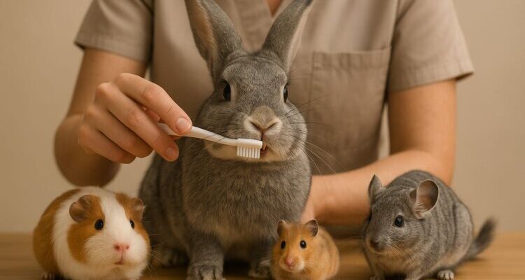 Guía básica para la higiene dental en pequeños mamíferos
