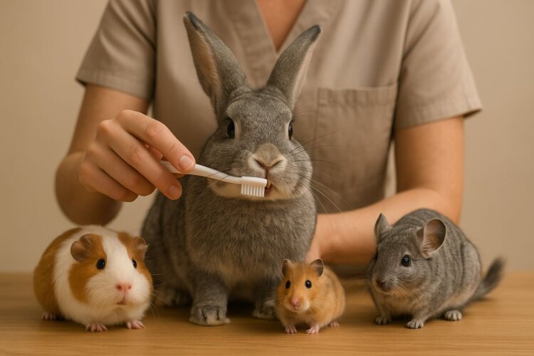 Guía básica para la higiene dental en pequeños mamíferos