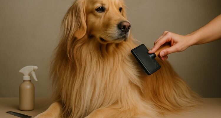 Guía para el cuidado del pelaje en perros de pelo largo