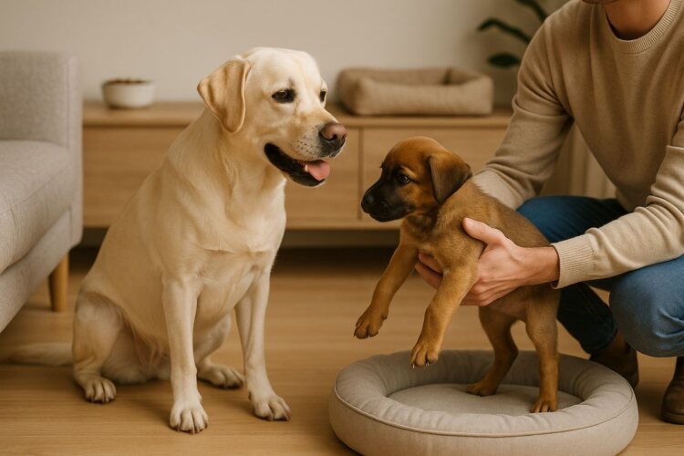 Guía para introducir un nuevo perro en casa sin conflictos