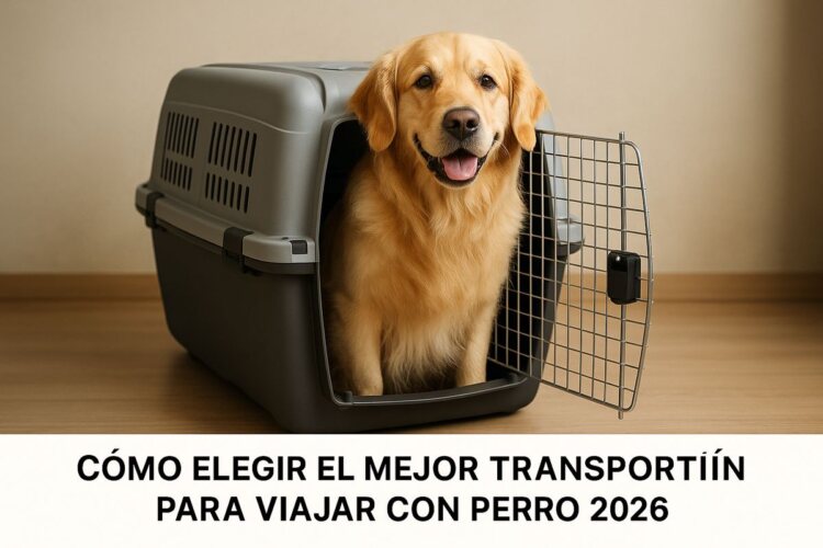 Cómo elegir el mejor transportín para viajar con perro 2026