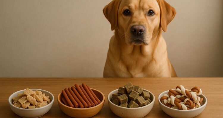 Comparativa de snacks saludables para perros en España 2026