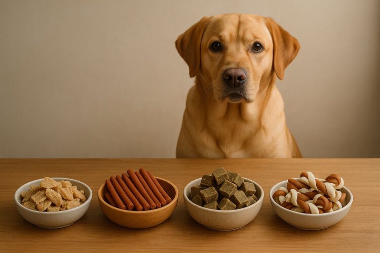 Comparativa de snacks saludables para perros en España 2026