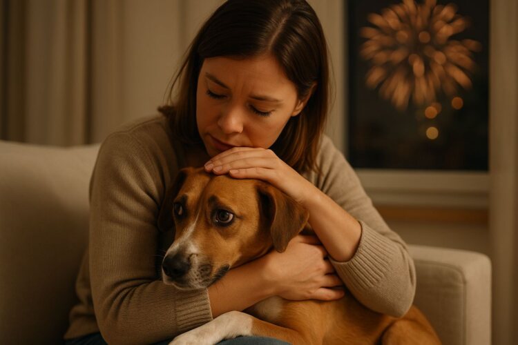 Qué hacer si tu perro tiene miedo a los petardos