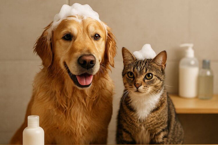 Mitos y verdades sobre el baño en perros y gatos