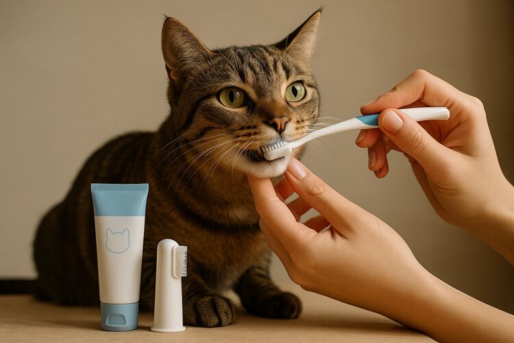 Rutina de higiene dental en gatos: pasos básicos y productos