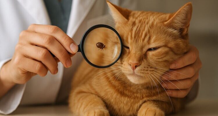 Cómo identificar parásitos externos en gatos y actuar