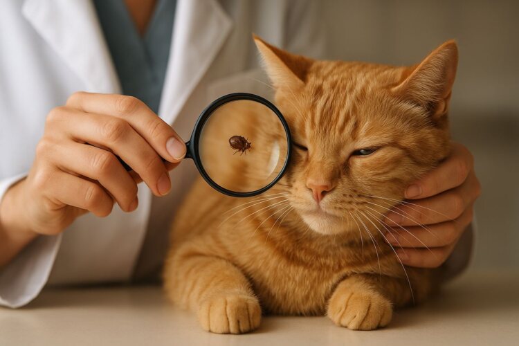 Cómo identificar parásitos externos en gatos y actuar