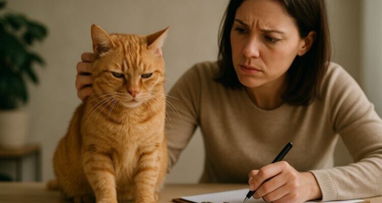 Detectar el estrés en gatos: síntomas habituales y soluciones