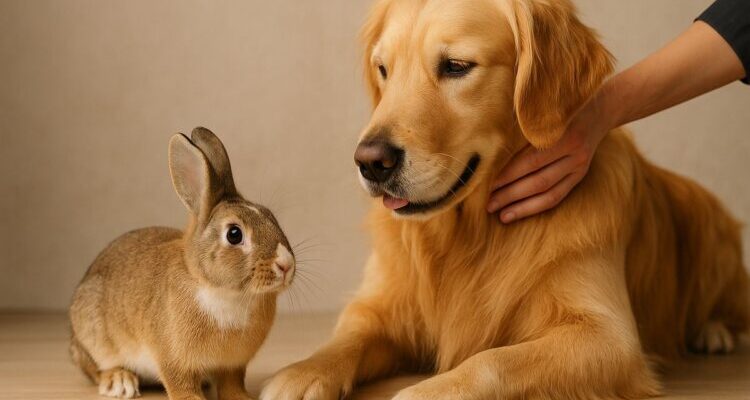 ¿Pueden convivir perros y conejos? Consejos de integración