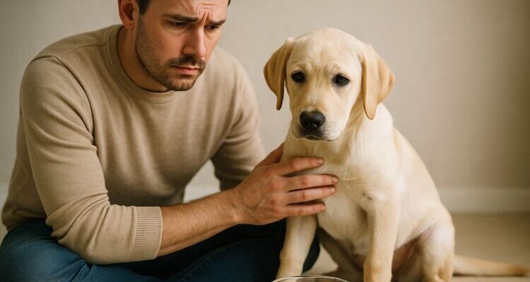 Cómo actuar ante diarreas leves en perros primerizos