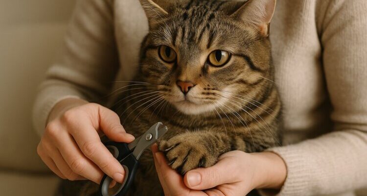 Técnicas básicas para cortar las uñas a tu gato de forma segura