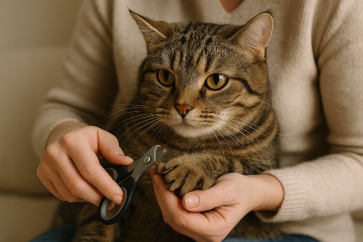 Técnicas básicas para cortar las uñas a tu gato de forma segura