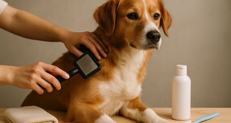 Rutina semanal de higiene para perros: pasos sencillos