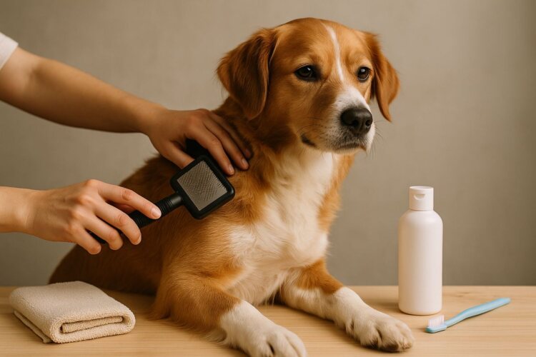 Rutina semanal de higiene para perros: pasos sencillos