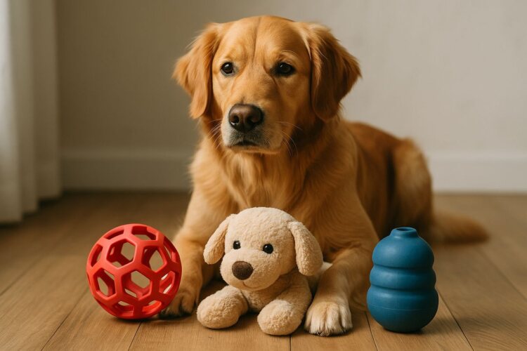 Juguetes recomendados para perros con ansiedad por separación