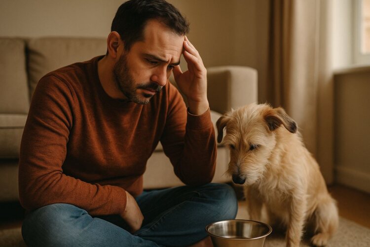 ¿Cuándo acudir al veterinario si tu perro no quiere comer?