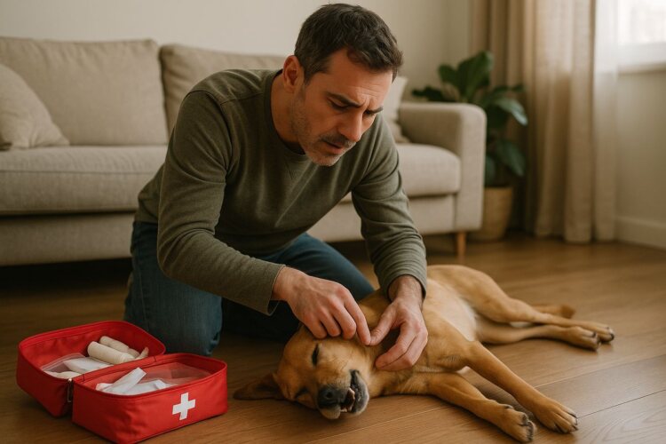 Primeros auxilios básicos para perros: guía para situaciones comunes
