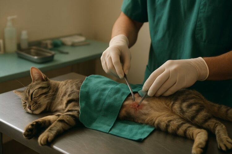 Fotografía editorial sobre Qué debes saber sobre la esterilización de gatos en la actualidad (yam)