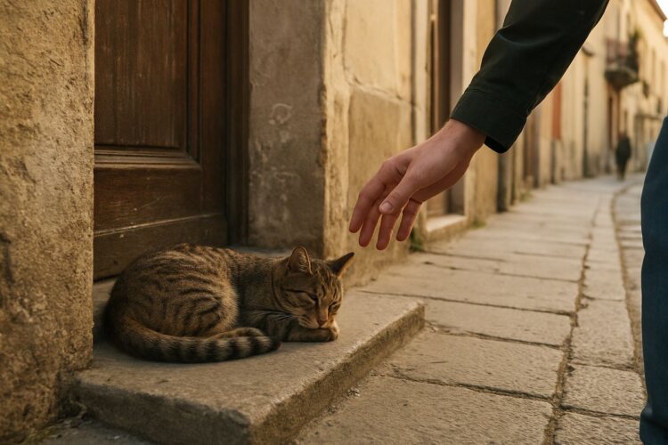 Fotografía editorial sobre Qué hacer si encuentras un animal abandonado (yam)