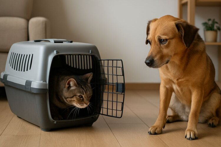 Lenguaje corporal: señales de estrés en perros y gatos (yam)